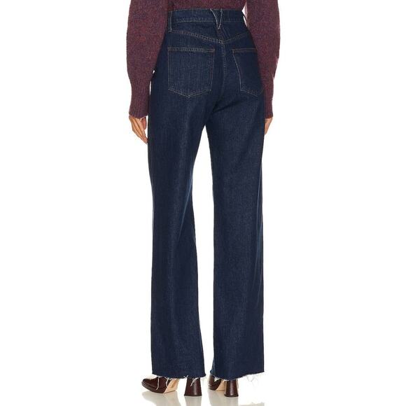 Veronica Beard Taylor Wide Leg Jean in Rodeo Clea 31 - Picture 3 of 3